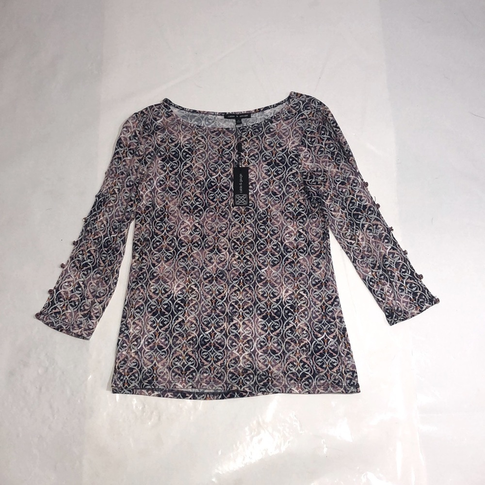 Cable And Gauge Top Size M NWT